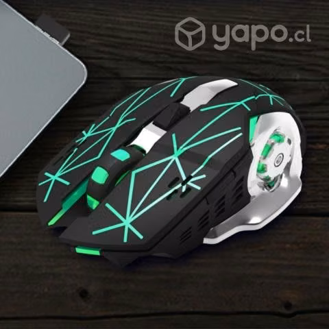 Mouse Gamer Profesional Inalambrico Iluminacion
