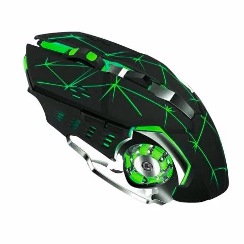 Mouse Gamer Profesional Inalambrico Iluminacion
