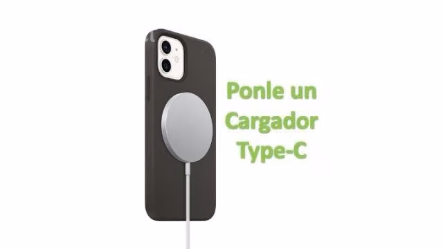 Cargador Inalambrico Para iPhone Entrada Type C