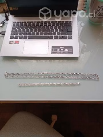 Cadena y pulsera de Plata