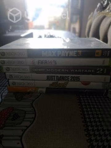 Xbox 360 desbloqueada, 7 juegos precio conversable