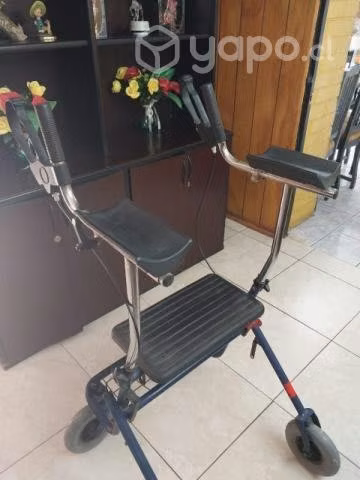 Andador con freno de manos