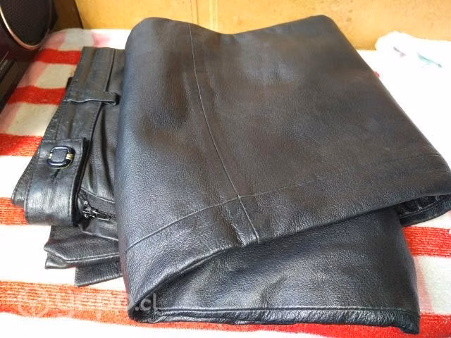 Pantalón de cuero dama talla S_M
