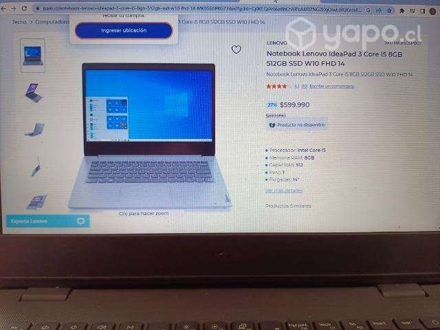 Notebook IdeaPad 3 (14 pulgadas) - Imagen 5