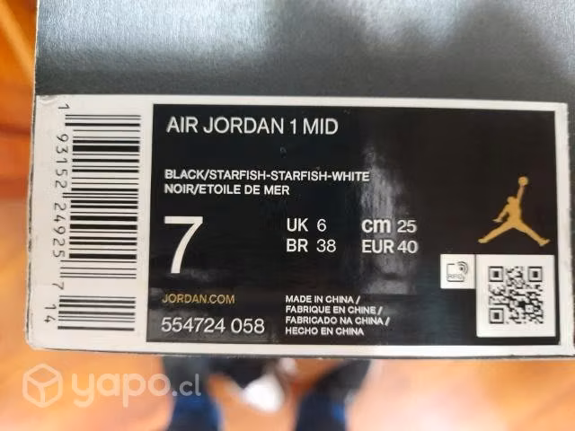 Jordan retro 1 naranjas
