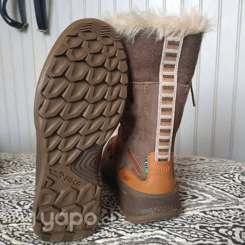 Bota Cuero Denali Chocolate Mujer Rockford