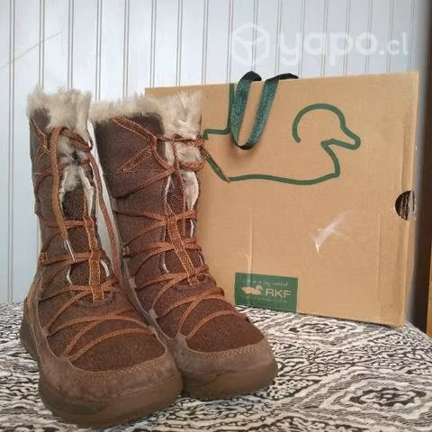 Bota Cuero Denali Chocolate Mujer Rockford