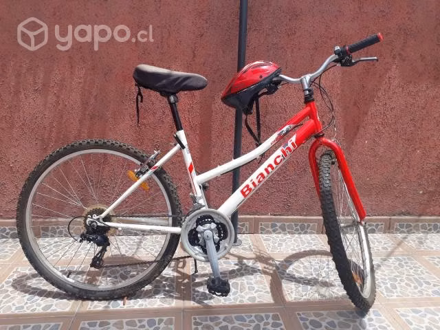 Bicicleta Bianchi PRO ST Aro 26 + Casco