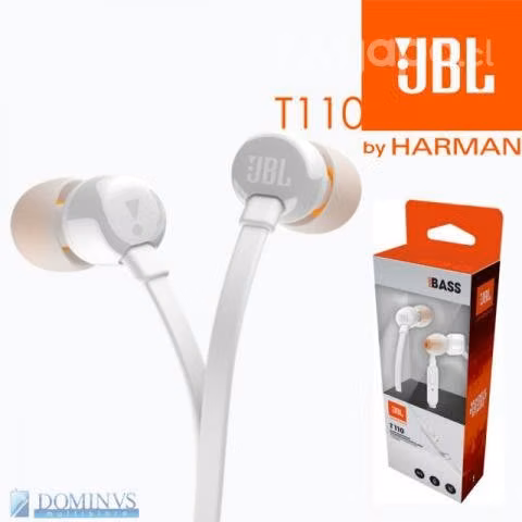 JBL Audífonos Blanco Naranjo T110