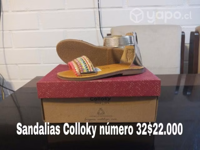 Sandalias Colloky número 32 originales