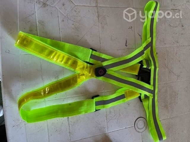 Chaleco reflectante con LED para Ciclismo/Running