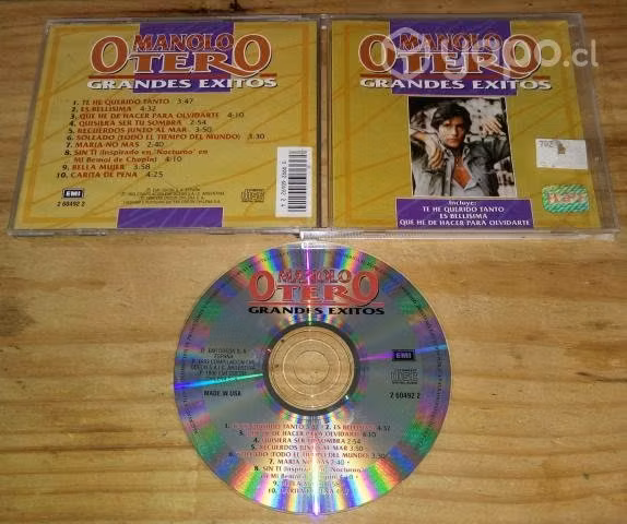 Manolo Otero - Grandes Éxitos "1996" 10 Canciones