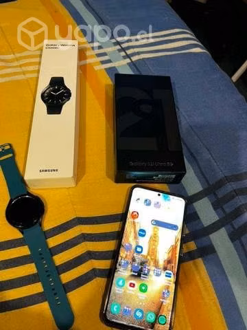 Samsung s21 ultra 256 gb  reloj galaxy watch4