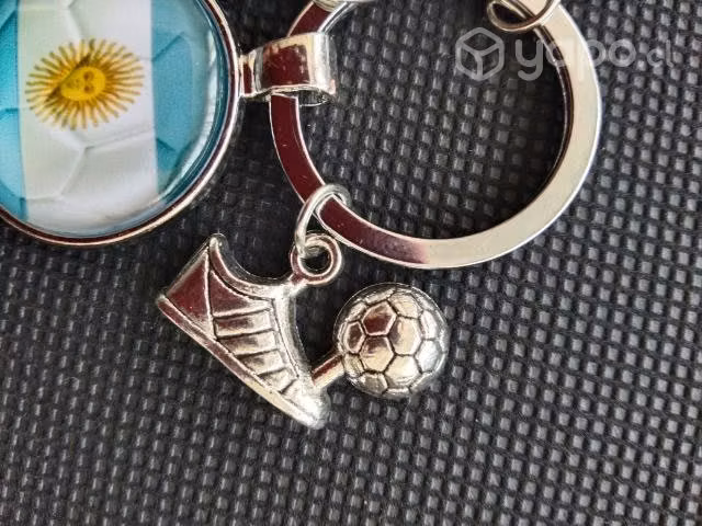 Llavero de fútbol Argentina