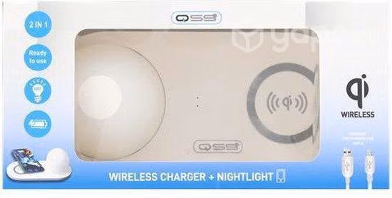 Cargador Inalámbrico Y Luz de noche - Imagen 6