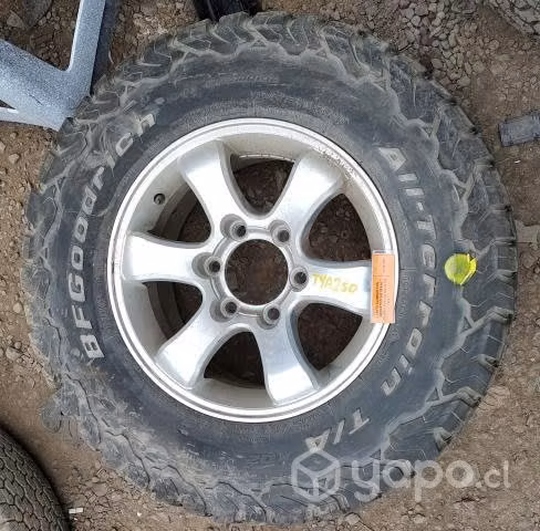 Llanta Aluminio Con Neumático 245 75 R16 (TYA250)