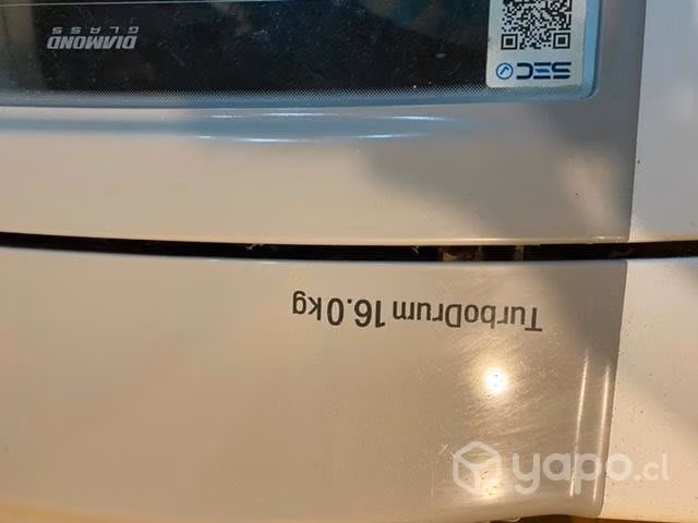 Lavadora LG 16 kg. excelente funcionamiento