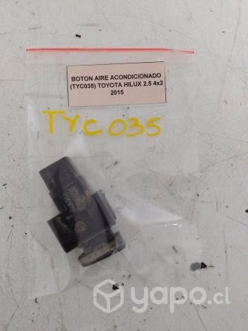 Botón Aire Acondicionado (TYC035) Toyota Hilux 2.5