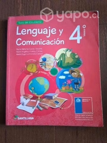 Libros de Lenguaje y Comunicación, 4° Basico