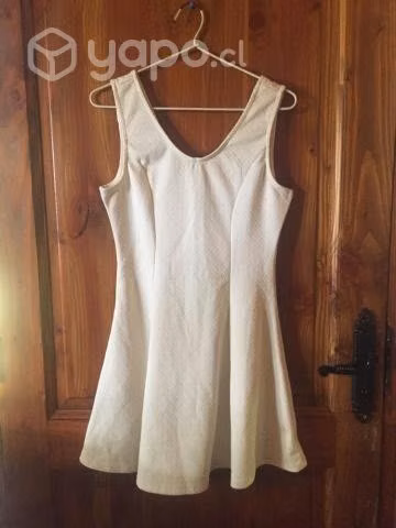 Vestido blanco tela sofía