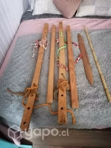 Telar tradicional mapuche