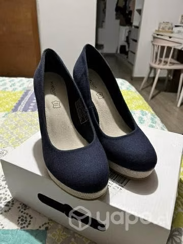 Zapatos marquis azul - Imagen 2