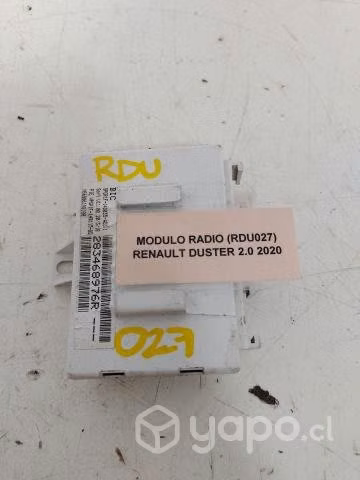 Módulo Radio (RDU027) Renault Duster 2.0 2020 30