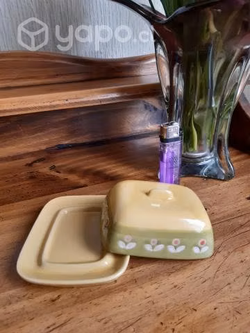 Mini mantequillera de cerámica - Imagen 3