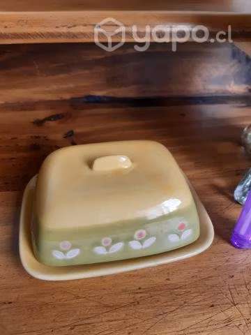 Mini mantequillera de cerámica - Imagen 2