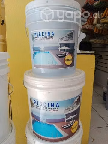 Pintura para piscina alto rendimiento
