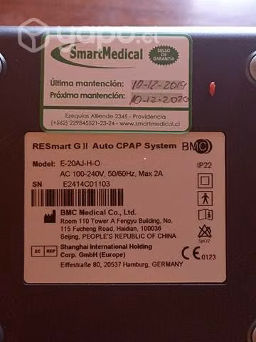CPap para Apnea del Sueño - Imagen 2