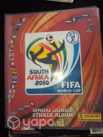 Album Copa del Mundo Sudafrica 2010 Completo