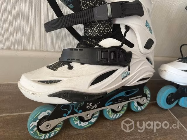 Patines freestyle M2 Blanco