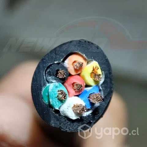 Foco Trasero Led 12v Carro Arrastre Cable 10 Mts L