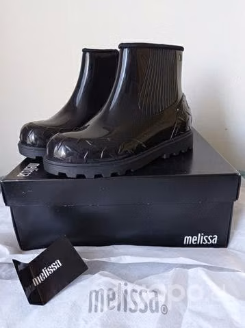 Botín Melissa Fusion Black