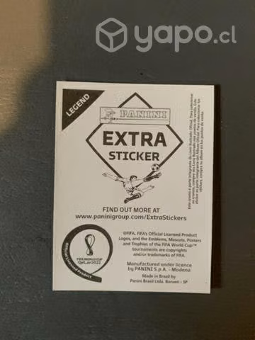 Cristiano Ronaldo Panini Extra Stiker Legend Plata - Imagen 6