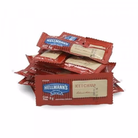 Caja porcionado Ketchup Hellmann´s