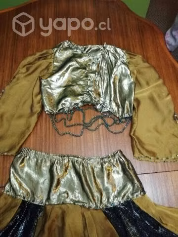 Traje de árabe con falda