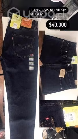 Jeans levis azul marino 512