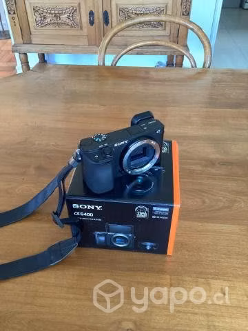 Camara sony a6400 aps-c (cuerpo)