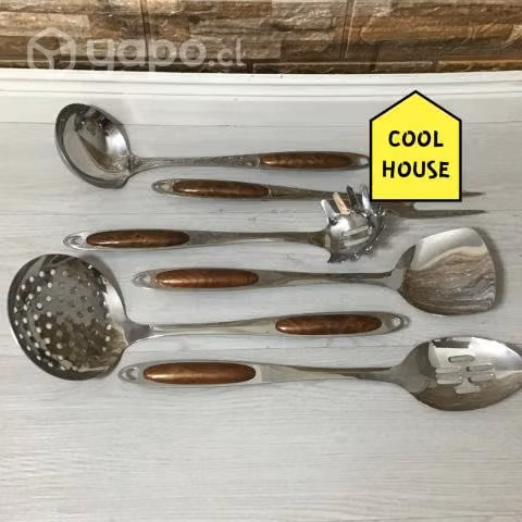 Set completo de 6 utensilios de cocina