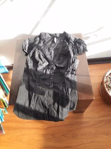 Camisa negra talla M
