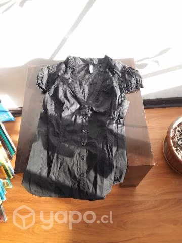 Camisa negra talla M