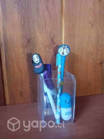 Lapicero, porta lápices acrílico