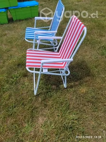 Silla de playa plegable