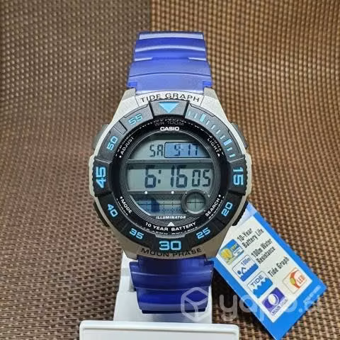 Reloj casio ws1100-1 tide graph nuevos