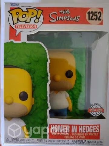 Funko pop Homer in hedges - Los simpsons (1252)