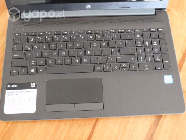 Notebook HP Modelo 15DA0023LA nuevo casi sin uso