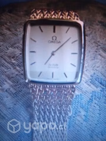 Reloj Omega Enchapado Oro 18k Precioso Semi Nuevo