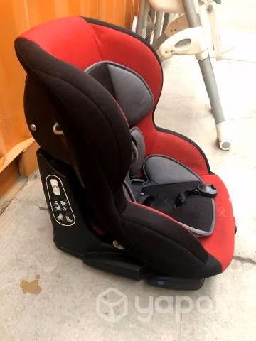 Silla de Seguridad Niños BebeGlo Roja
